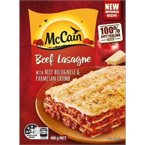 Mccain Lasagne 400g