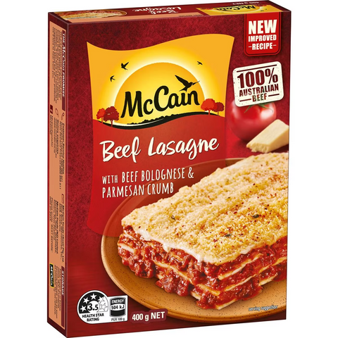 Mccain Lasagne 400g