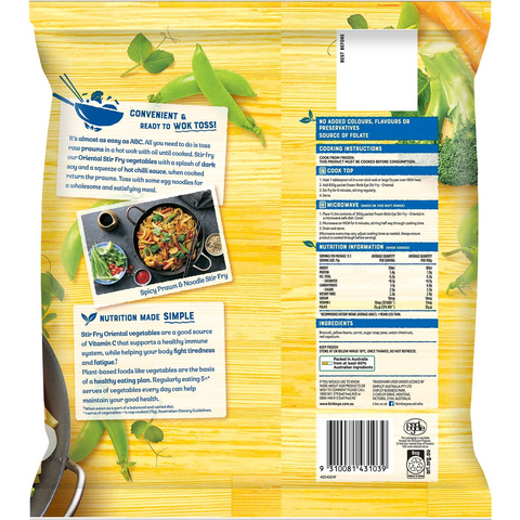 Birds Eye Stir Fry Oriental 850g