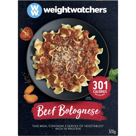 Weight Watchers Classic Beef Bolognese Frozen Meal 320g