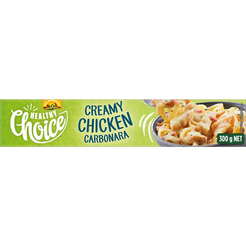 Mccain Healthy Choice Chicken Carbonara Frozen Meal 300g