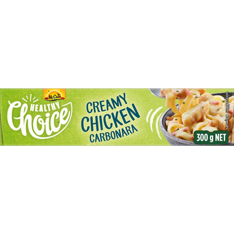 Mccain Healthy Choice Chicken Carbonara Frozen Meal 300g