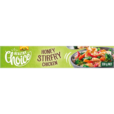 Mccain Honey Stir Fry Chicken Healthy Choice Frozen Meal 330g