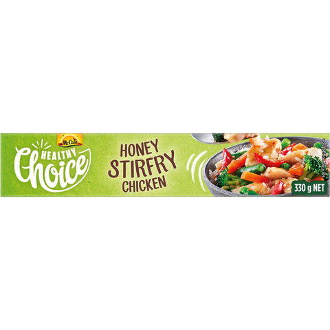 Mccain Honey Stir Fry Chicken Healthy Choice Frozen Meal 330g