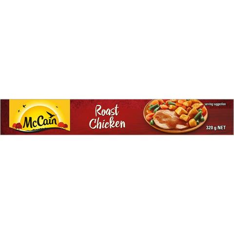 Mccain Dinner Roast Chicken Frozen Meal 320g