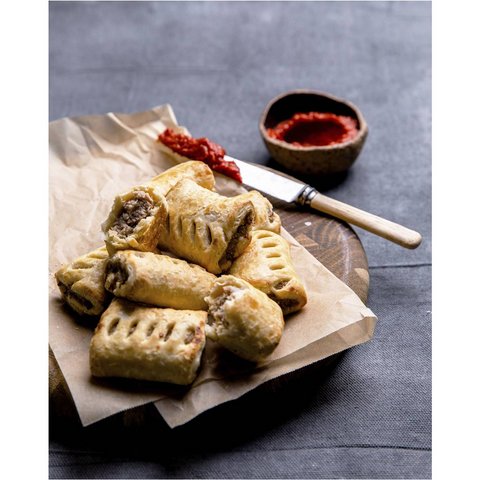 Herbert Adams Sausage Rolls King Island Beef Frozen 12 Pack