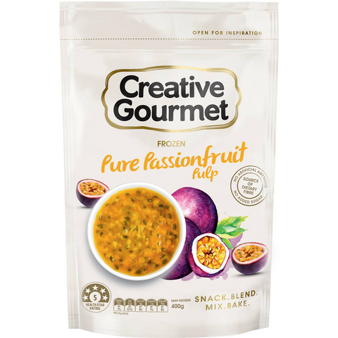 Creative Gourmet Frozen Passion Fruit Pulp 400g