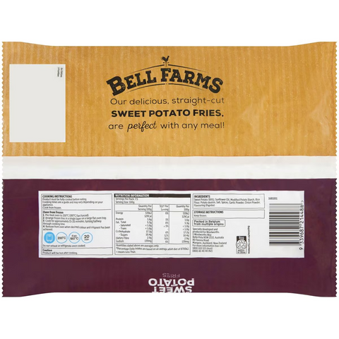 Bell Farms Sweet Potato Chips 750g