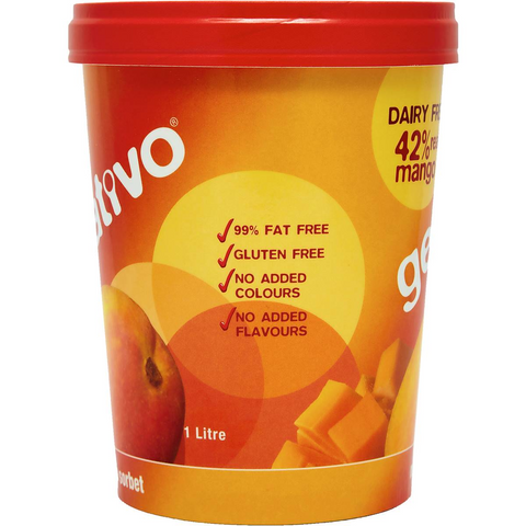 Gelativo Mango Sorbet 1l