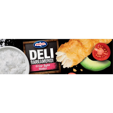 Birds Eye Deli Barramundi Crisp Light Batter 250g