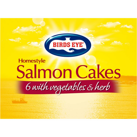 Birds Eye Fish Cakes Salmon With Vegetables & Herbs 480g