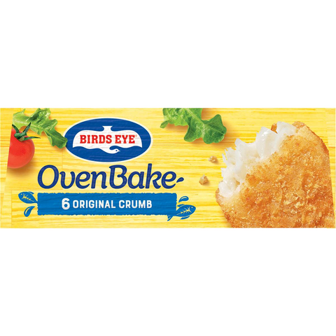 Birds Eye Oven Bake Crumbed Wild Caught Fish Fillets 425g