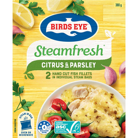 Birds Eye Steam Fresh Parsley & Citrus Sauce 380g