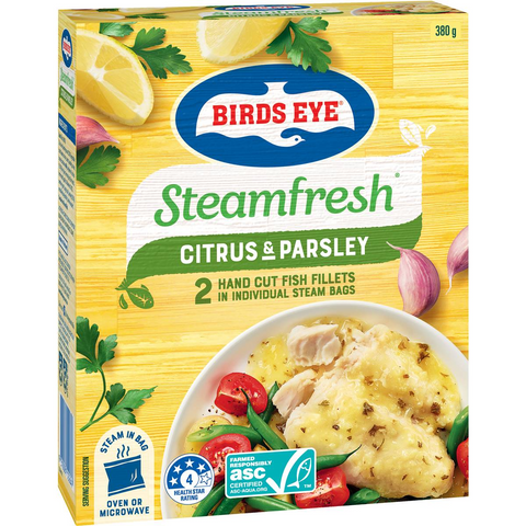 Birds Eye Steam Fresh Parsley & Citrus Sauce 380g