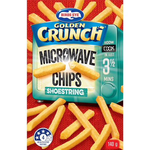 Birds Eye Microwave Chips Shoestring 140g