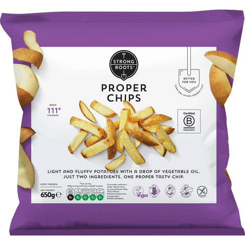 Strong Roots Proper Chips 650g