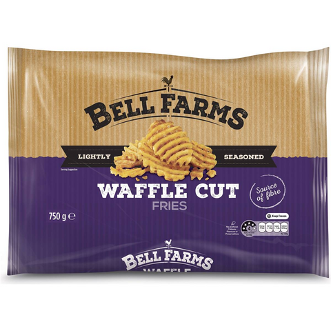 Bell Farms Waffle Cut Fries 750g