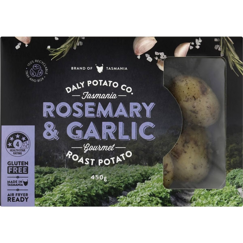 Daly Potato Co. Rosemary & Garlic Gourmet Roast Potato 450g