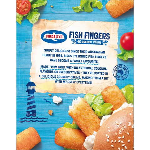 Birds Eye Fish Fingers Original Crumb 1kg