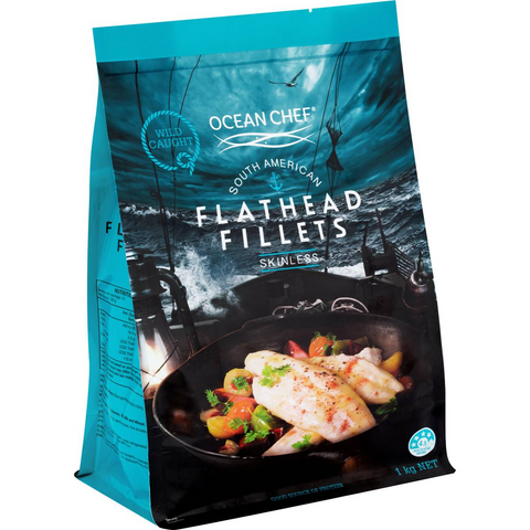 Ocean Chef South American Flathead Fillets 1kg