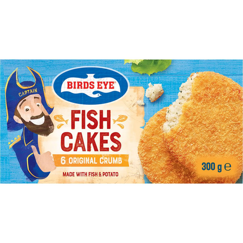 Birds Eye Fish Cakes Oven Fry 300g