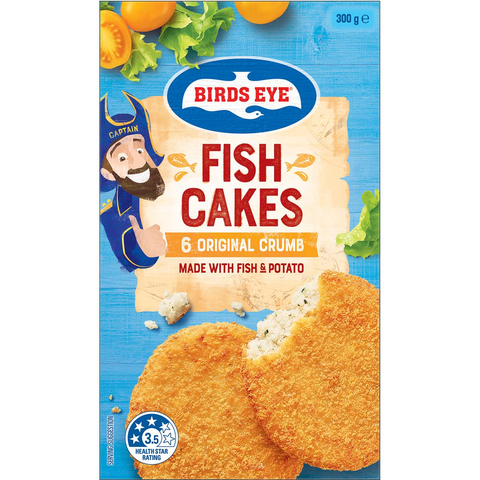 Birds Eye Fish Cakes Oven Fry 300g