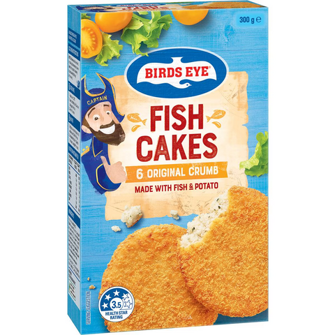 Birds Eye Fish Cakes Oven Fry 300g