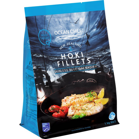 Ocean Chef Hoki Fillets 1kg