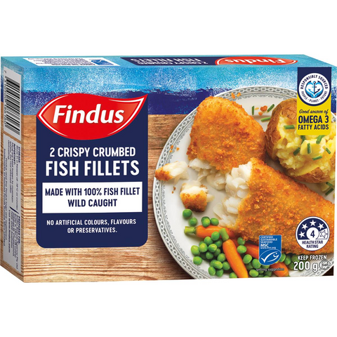 Findus Crumbed Fish Fillets 200g