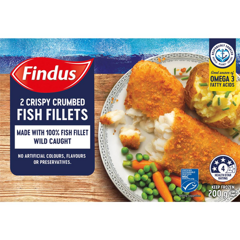 Findus Crumbed Fish Fillets 200g