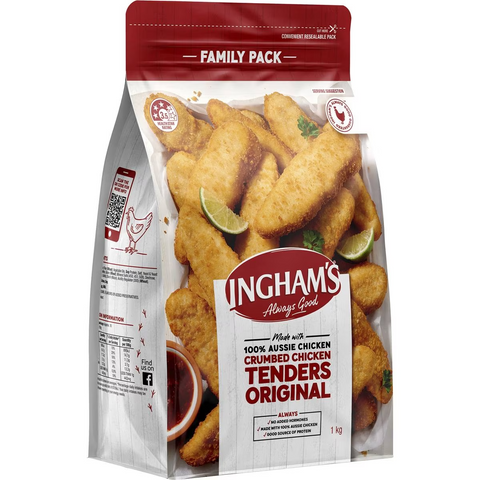 Ingham's Chicken Tenders Original 1kg