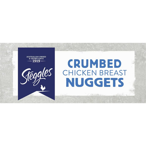 Steggles Chicken Breast Nuggets Crumbed 400g