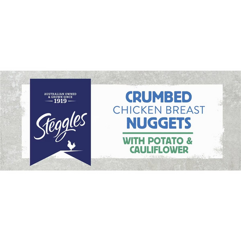 Steggles Chicken Breast Nuggets With Potato & Cauliflower 400g