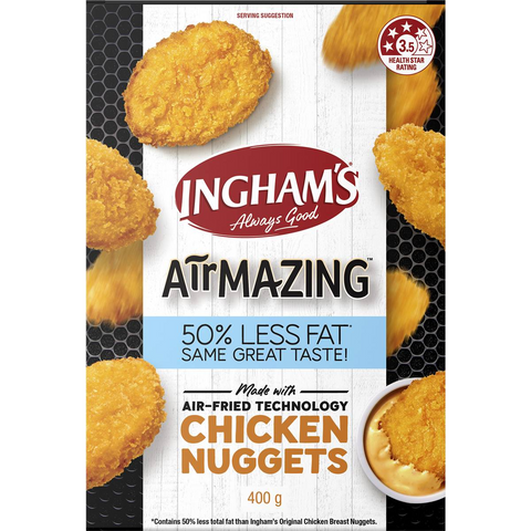 Ingham's Airmazing Chicken Nuggets 400g