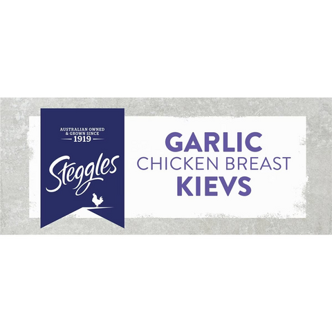 Steggles Chicken Breast Kievs Garlic 350g