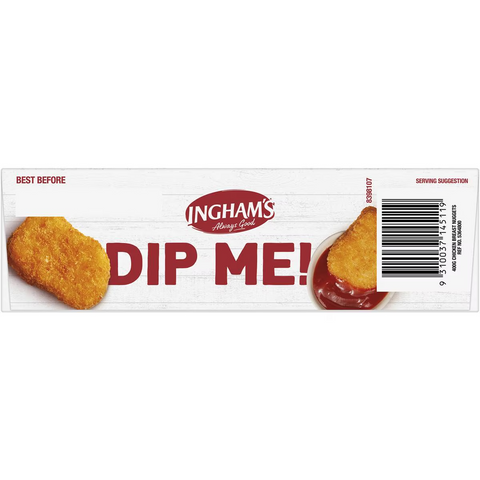 Ingham's Crumbed Chicken Breast Nuggets 400g