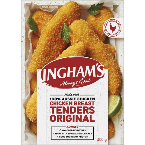 Ingham's Frozen Chicken Breast Tenders Original 400g