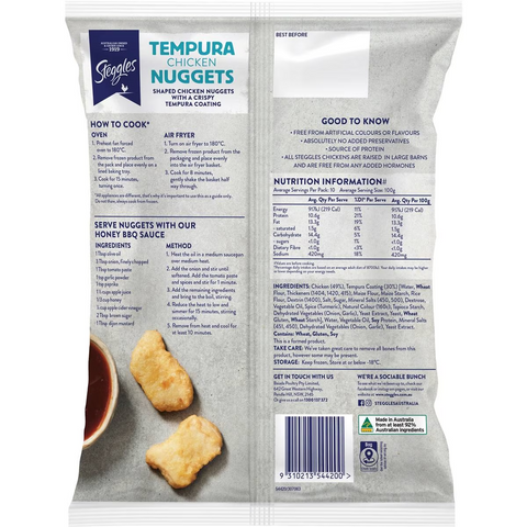 Steggles Chicken Nuggets Tempura 1kg