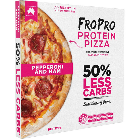 Fropro Protein Pizza Pepperoni & Ham 325g