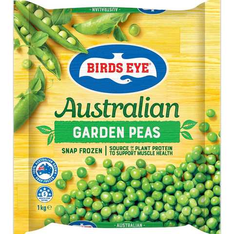 Birds Eye Australian Garden Peas Field Fresh 1kg