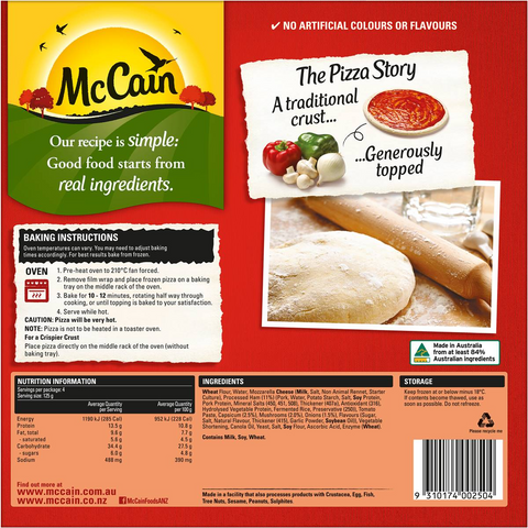 Mccain Supreme Pizza 500g