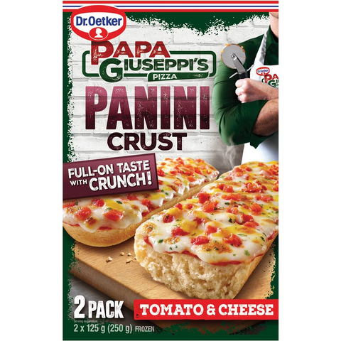 Papa Giuseppi's Panini Tomato & Cheese 250g 2 Pack