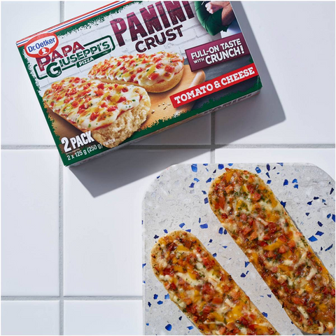 Papa Giuseppi's Panini Tomato & Cheese 250g 2 Pack