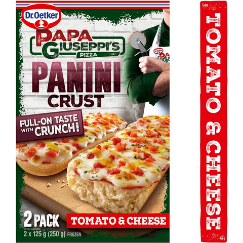 Papa Giuseppi's Panini Tomato & Cheese 250g 2 Pack