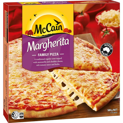 Mccain Pizza Margherita 500g