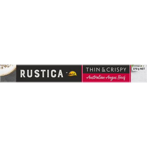 Mccain Rustica Thin & Crispy Australian Angus Beef Pizza 370g