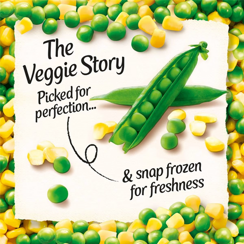 Mccain Mixed Vegetables Peas & Super Sweet Corn 1kg