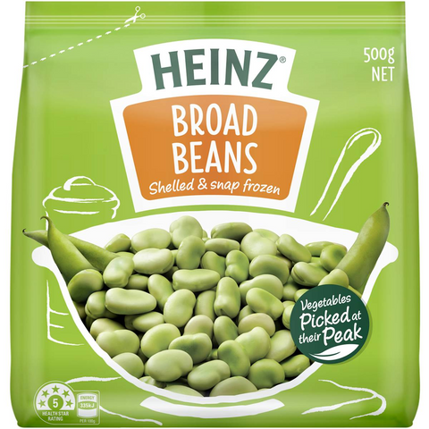 Heinz Frozen Broad Beans 500g