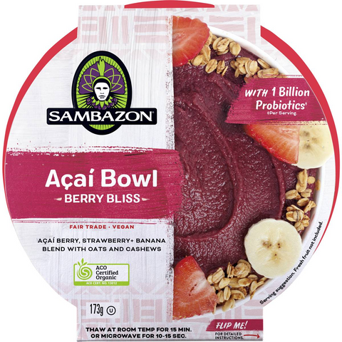 Sambazon Berry Bliss Acai Bowl 173g