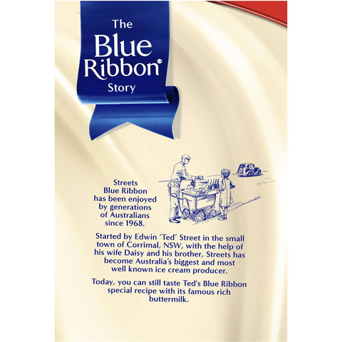 Streets Blue Ribbon Ice Cream 2l